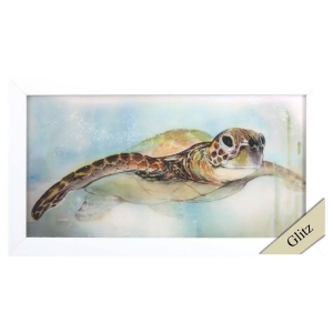 Picture of MAJESTIC TURTLE FRAMED ART