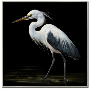 Picture of MIDNIGHT HERON II ART