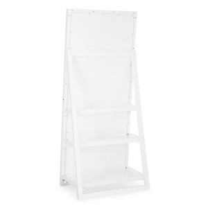 Picture of EVESEN WHT FL MIR W/SHELVES