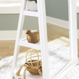 Picture of EVESEN WHT FL MIR W/SHELVES
