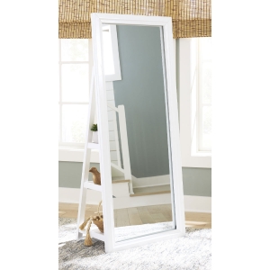Picture of EVESEN WHT FL MIR W/SHELVES