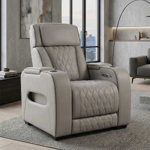 Picture of OPTIMUS GREY RECLINER W/PHR