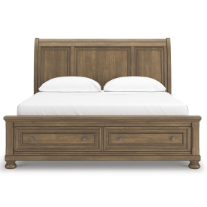 Picture of KENLEY HONEY KING SLEIGH BED W/ STORAGE