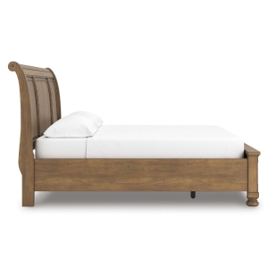 Picture of KENLEY HONEY KING SLEIGH BED W/ STORAGE