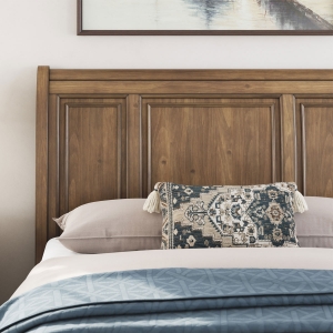 Picture of KENLEY HONEY QUEEN SLEIGH BED W/ STORAGE