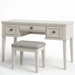 Picture of KENLEY WHT VANITY W/STOOL