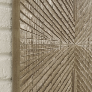 Picture of LENORA DIST BRWN WOOD WALL ART