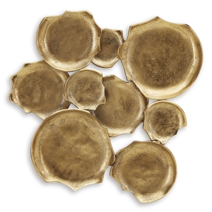 Picture of GAGETON GOLD MTL CIRCLE ART