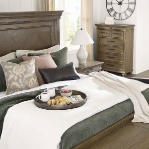 Picture of KARALLIN KING BED W/STORAGE