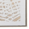Picture of PALM LEAVES IN WHT OIL CANVAS