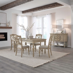Picture of SUMMER HOUSE TAN RECT 5PC DINE
