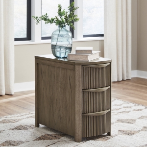Picture of CAMDILL LIGHT BROWN CHAIRSIDE