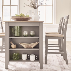 Picture of HARPERFELD NAT/GREY CNT TABLE