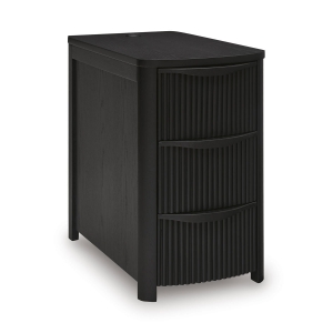 Picture of CAMDILL BLACK CHAIRSIDE TABLE