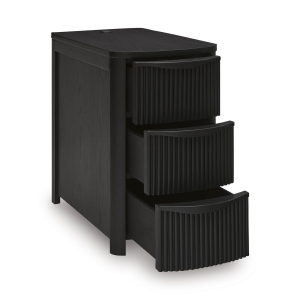 Picture of CAMDILL BLACK CHAIRSIDE TABLE