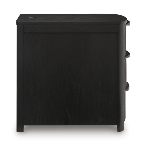 Picture of CAMDILL BLACK CHAIRSIDE TABLE