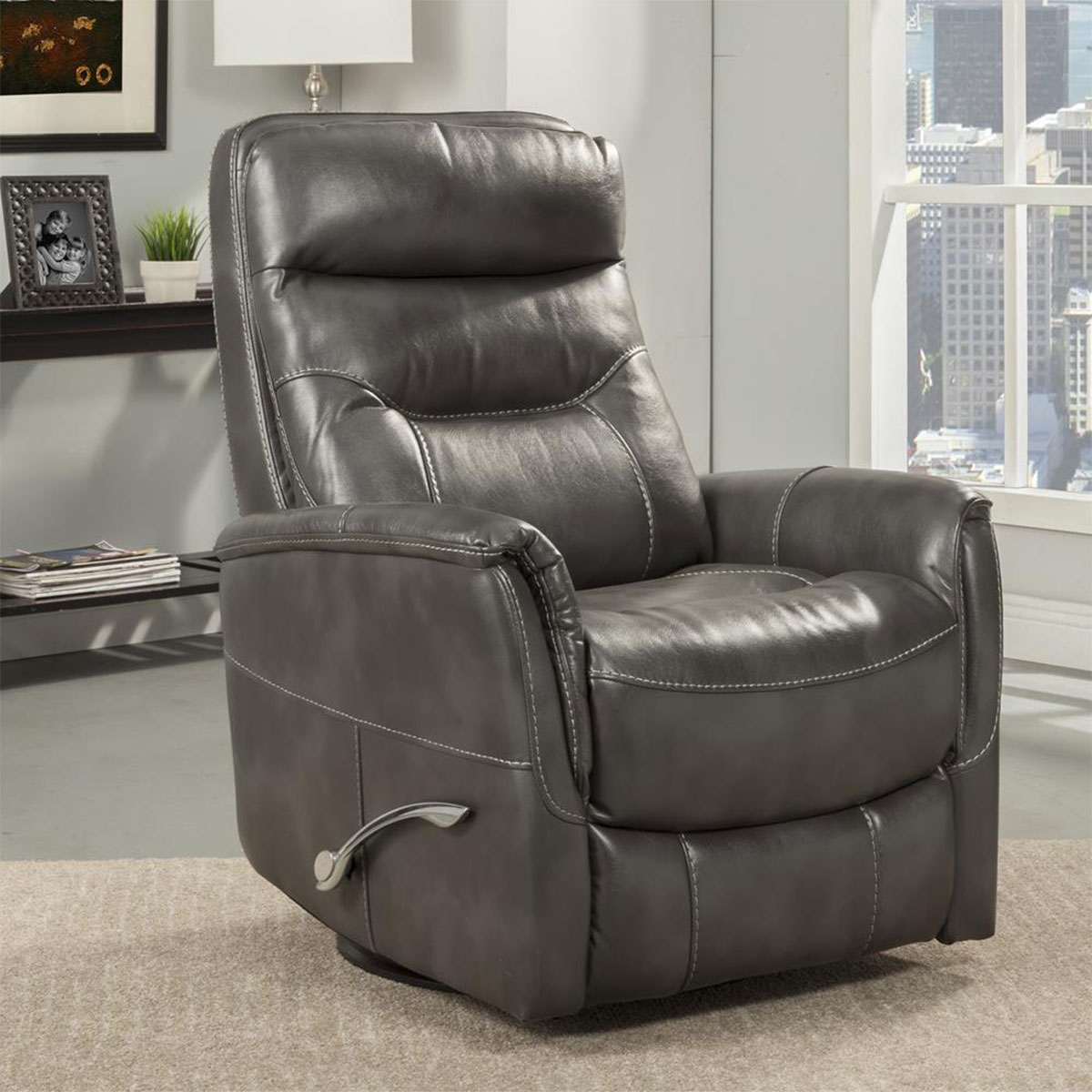 Picture of GEMINI SWGL RECLINER FLINT