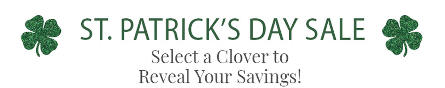 Babette's St. Patrick's Day Sale